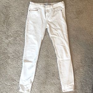 Express White Skinny Jeans, Size 8